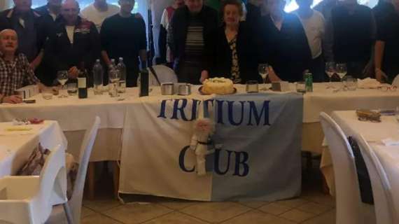 Un successo il pranzo sociale per il 50° del Tritium Club 