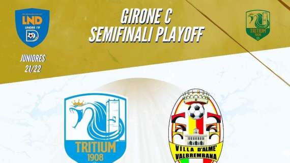 Juniores Tritium, sabato 21 maggio 2022 semifinale playoff col Villa Valle