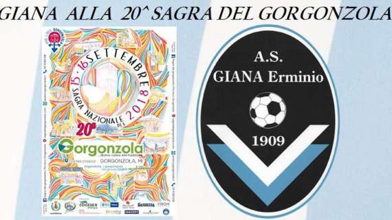 La Giana Erminio parteciperà alla 20^ Sagra Nazionale del Gorgonzola con una grande sorpresa