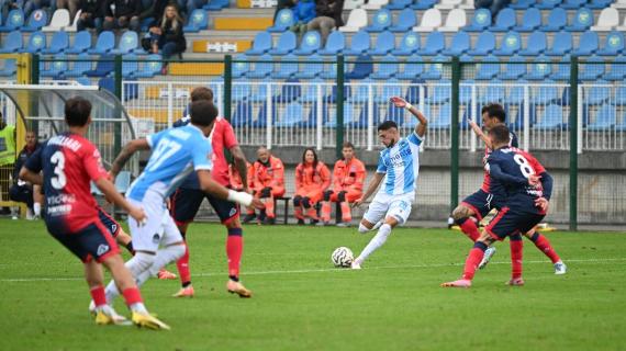 Una fase della gara