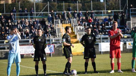 Tritium-Piacenza, la terna arbitrale e il programma della 6^ giornata di ritorno turno infrasettimanale del girone B