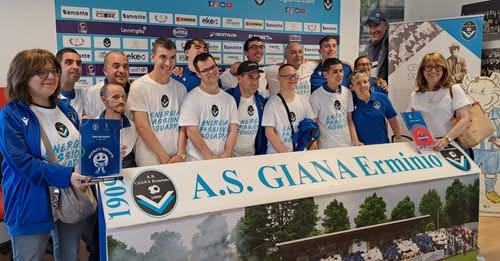 Giana, la Fidippide Lombardia Giana Special alle finali di Coverciano