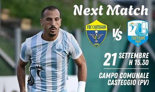Casteggio-Tritium, la terna arbitrale della 2^ giornata del girone B 