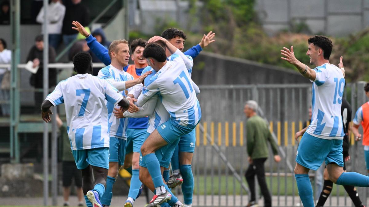 L'esultanza dopo la rete