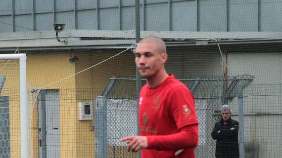 Bertaglio in campo 