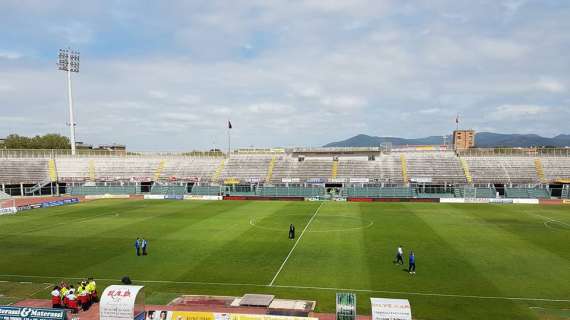 Lo stadio di Livorno