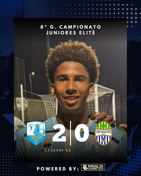 Juniores Tritium, vittoria contro il Lemine Almenno 