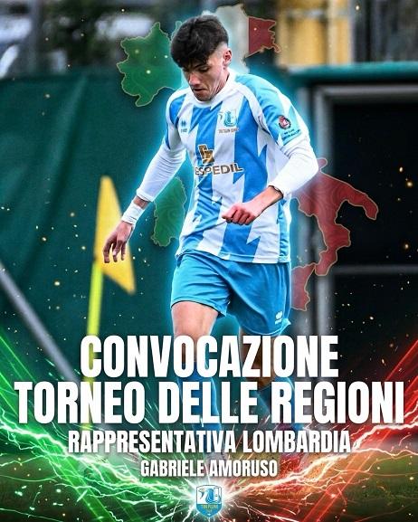 Triitum, Gabriele Amoruso con la Rappresentativa Lombardia U19 al Torneo delle Regioni