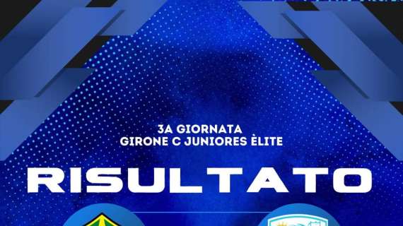 Juniores Tritium, vittoria di misura fuori casa contro la Colognese 