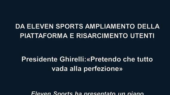 La C in TV - Piano d'intervento di Eleven Sports: gare su più piattaforme e rafforzamento dello streaming!