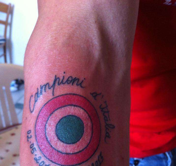 Ecco il nuovo tattoo di Vitale