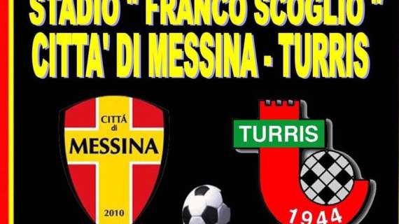 LIVE Città di Messina-Turris 1-0 (11'pt Cangemi) FINALE