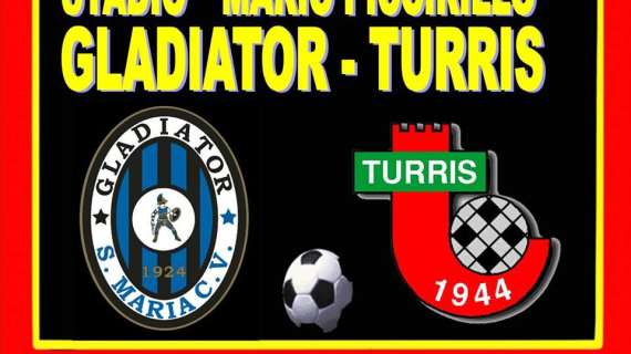 LIVE Gladiator-Turris 2-0 (26'pt Pastore, 46'st Scielzo) FINALE