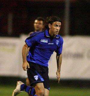 Felice Prevete con la maglia dell'Empoli