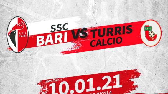 LIVE Bari-Turris 1-1 (28'pt Giannone, 38'pt D'Ursi) FINALE