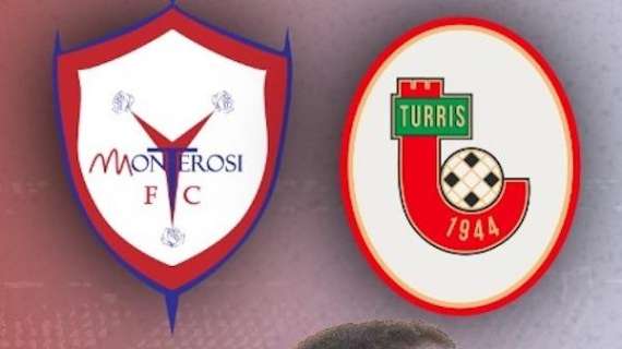 LIVE Monterosi-Turris 3-3 (14'pt e 37'pt r Costantino, 46'pt Maestrelli, 13'st Nocerino, 17'st Maniero, 33'st Vano) FINALE