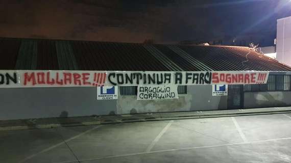 Turris, messaggio dei tifosi a Colantonio: "Non mollare, continua a farci sognare!"