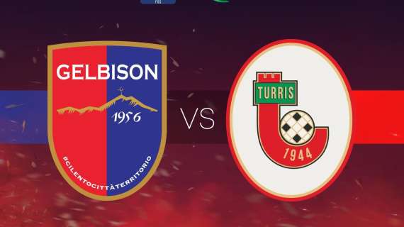 LIVE Gelbison-Turris 1-0 (14'st De Sena) FINALE