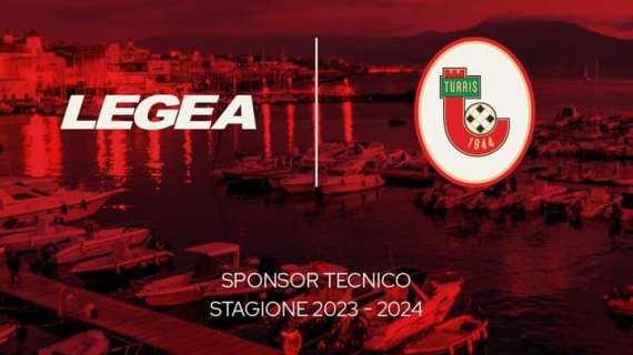 Nuovo sponsor tecnico per la Turris: ecco la LEGEA