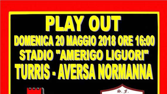 LIVE - Turris-Aversa 2-0 (25'pt Roghi, 18'st Guarracino) FINALE: LA TURRIS E' SALVA!!!!!