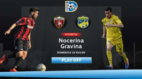 Playoff: Nocerina-Gravina in diretta su Sportube