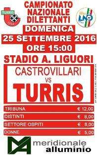 Turris-Castrovillari: info biglietti