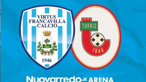 LIVE Virtus Francavilla-Turris 1-2 (4'st Maiorino r, 16'st Santaniello, 37'st Pavone) FINALE