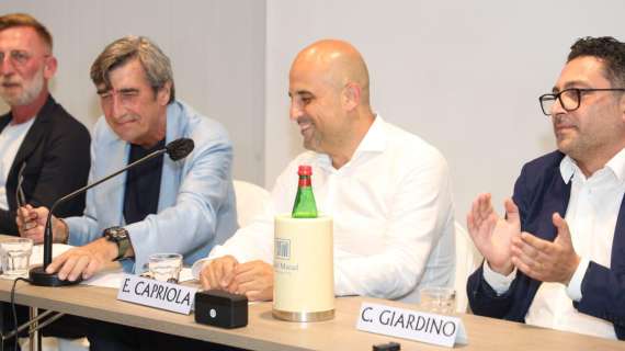 Capriola presenta la nuova Turris: "Progetto triennale per la nostra città. Situazione patrimoniale non tranquilla, punteremo sui giovani..."