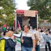 Italia-Israele a Udine, la manifestazione in città Pro-Palestina in DIRETTA