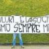 Udinese, lo striscione della Curva Nord: "Noi ci mettiamo la faccia, la società dov'è?"