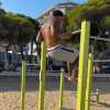 Udinese, allenamento in spiaggia a Lignano per Okoye