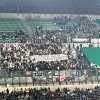 Lo striscione dei tifosi bianconeri per Maignan: "Oggi solo un saluto, a Udine il giusto tributo"