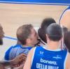 Brescia-Olimpia Milano, Diop espulso per una testata a Della Valle