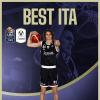 L'ex Cividale Ferrari premiato come miglior italiano dell'ultimo turno di LBA: decisivo nel successo della Virtus con Napoli