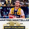 UEB Cividale, Mastellari votato MVP italiano di novembre