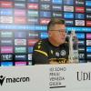 Udinese, Runjaic in conferenza: "Ora siamo più costanti, vogliamo mettere in difficoltà anche la Roma"