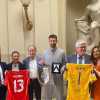 Vicario ricevuto dal Comune di Udine: "Giocarmi la Supercoppa qua mi lascia a bocca aperta"