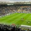 Udinese, bordata di fischi dei tifosi: la squadra non si presenta sotto la Curva