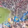 Bologna-Udinese, squadra sotto la curva: applausi di incitamento e cori per Pinzi