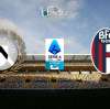 DIRETTA SERIE A, Udinese-Bologna 0-0: via alle ore 15:00