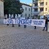 Funerali Galeone, lo striscione della Curva Nord Pescara