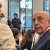 Udinese, il siparietto tra Galliani e Magda Pozzo: "Hai detto alla stampa la novità?"