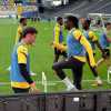 Oltre 400 i tifosi presenti oggi all'allenamento al Bluenergy Stadium