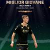 Gran Galà del Calcio, Nicolò Bertola premiato come miglior giovane della Serie B 2024/25