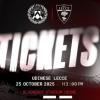 Udinese-Lecce, le informazioni sui biglietti: Under 18 a 10€