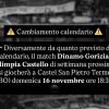 Dinamo Gorizia, variazione nel calendario: la prossima giornata si giocherà fuori casa