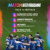 Italrugby, il programma completo degli Azzurri a Udine