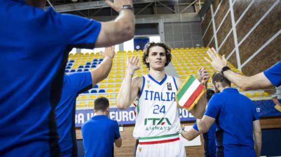 Europei U20, Italia ai quarti dopo 7 anni: battuta l'Islanda 101-58. 14 punti per Ferrari