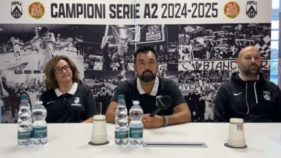 Apu Udine, oggi la conferenza stampa del settore giovanile del club 