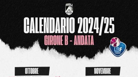 Women APU, ufficiale il calendario 2024/2025: si parte contro Treviso